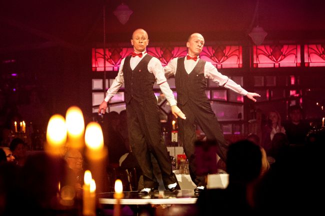 Duo Roman und Slava im PALAZZO 