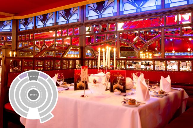 Die Platzkategorie Bühnenloge im PALAZZO Wien