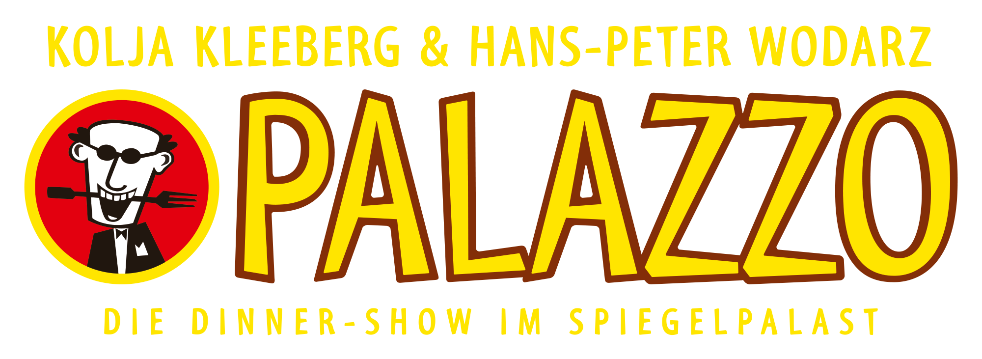 Das Logo des Kolja Kleeberg und Hans-Peter Wodarz PALAZZO in Berlin am Bahnhof Zoo.
